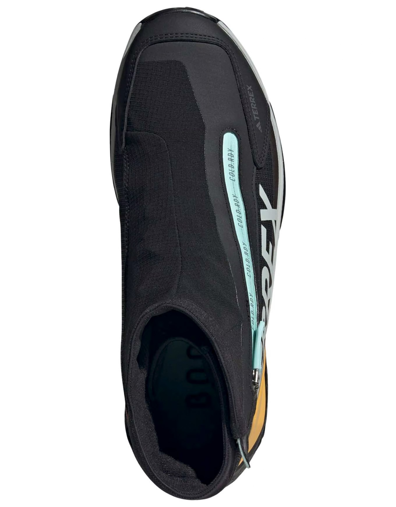 adidas TERREX Free Hiker 2 Cold.RDY 'Black Semi Flash Aqua' - 4