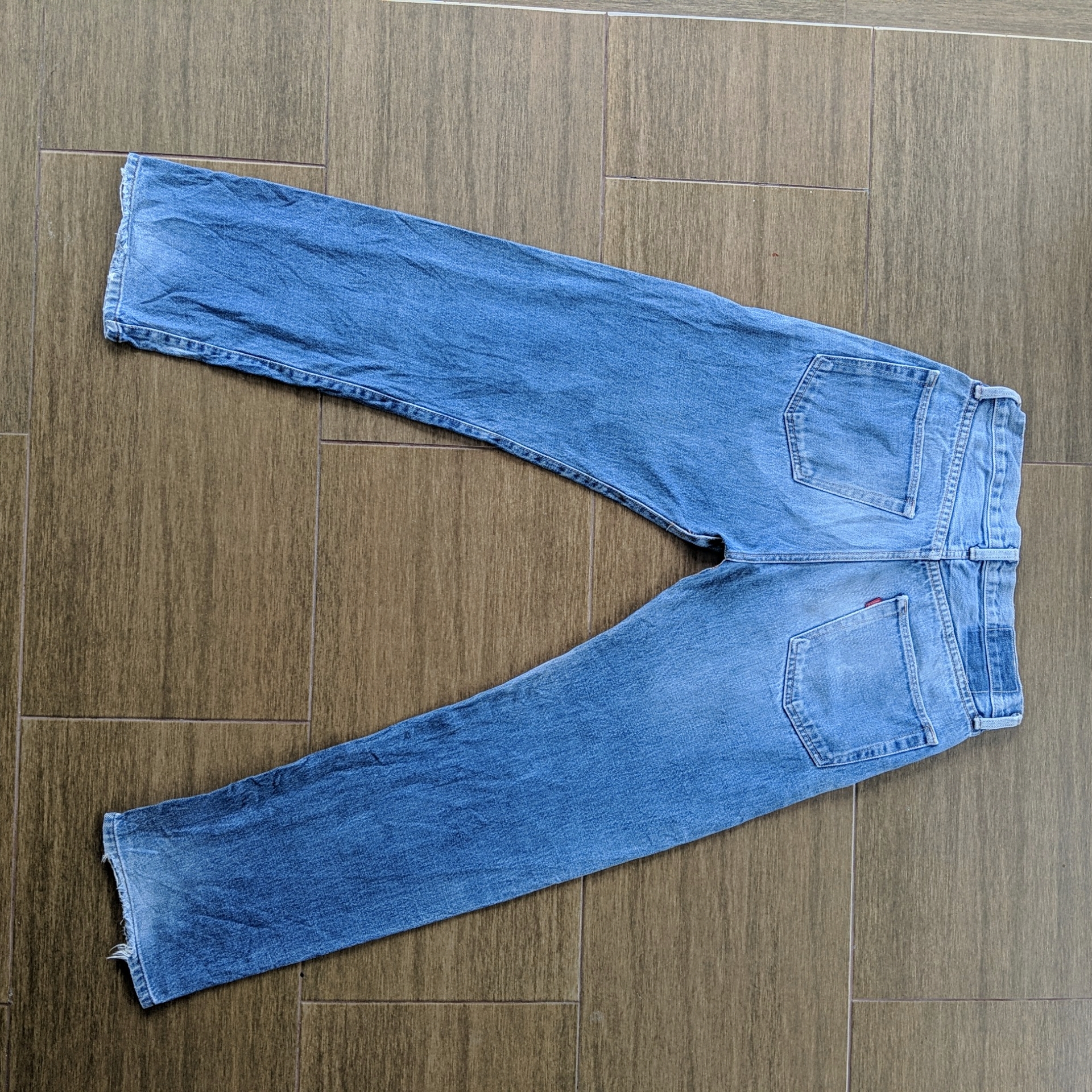 Beams Tokyo Light Wash Faded 5 Pockets Denim Jeans Pants - 8