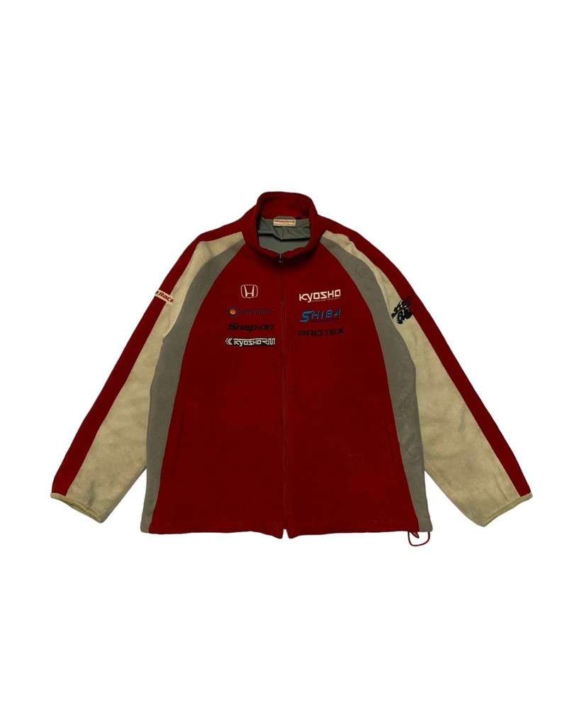 Vintage Honda Racing Motorsports Fleece Jacket - 1