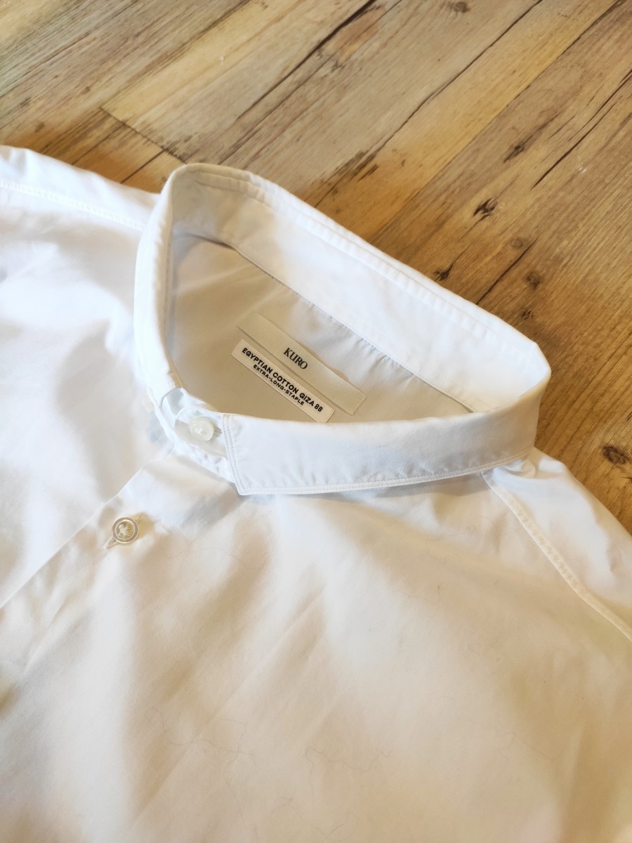 Kuro - Egyptian cotton giza 88 shirt.Like Elena Dawson or Yamamoto - 2