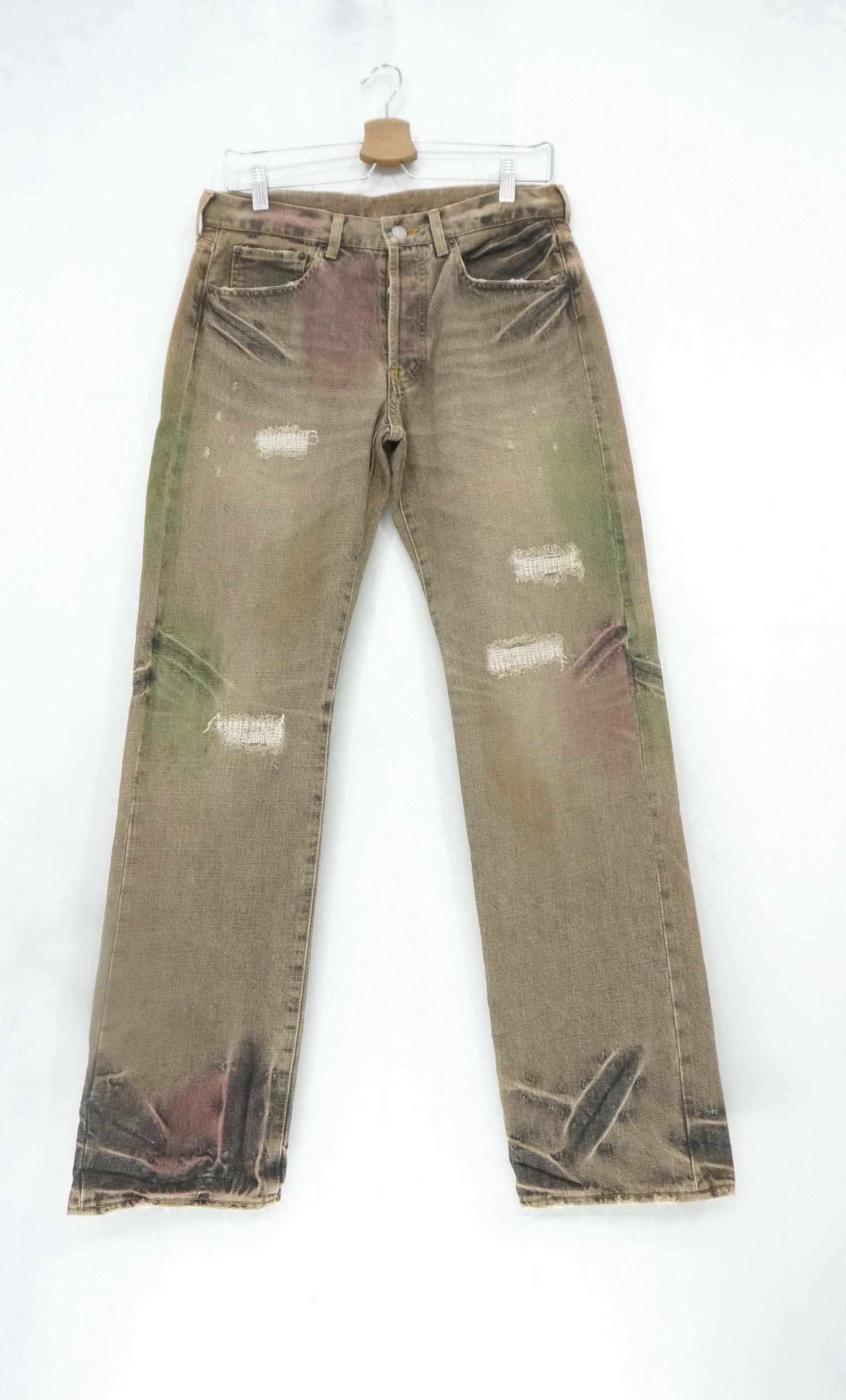 TAKEO KIKUCHI Distressed Vintage Jeans - 1