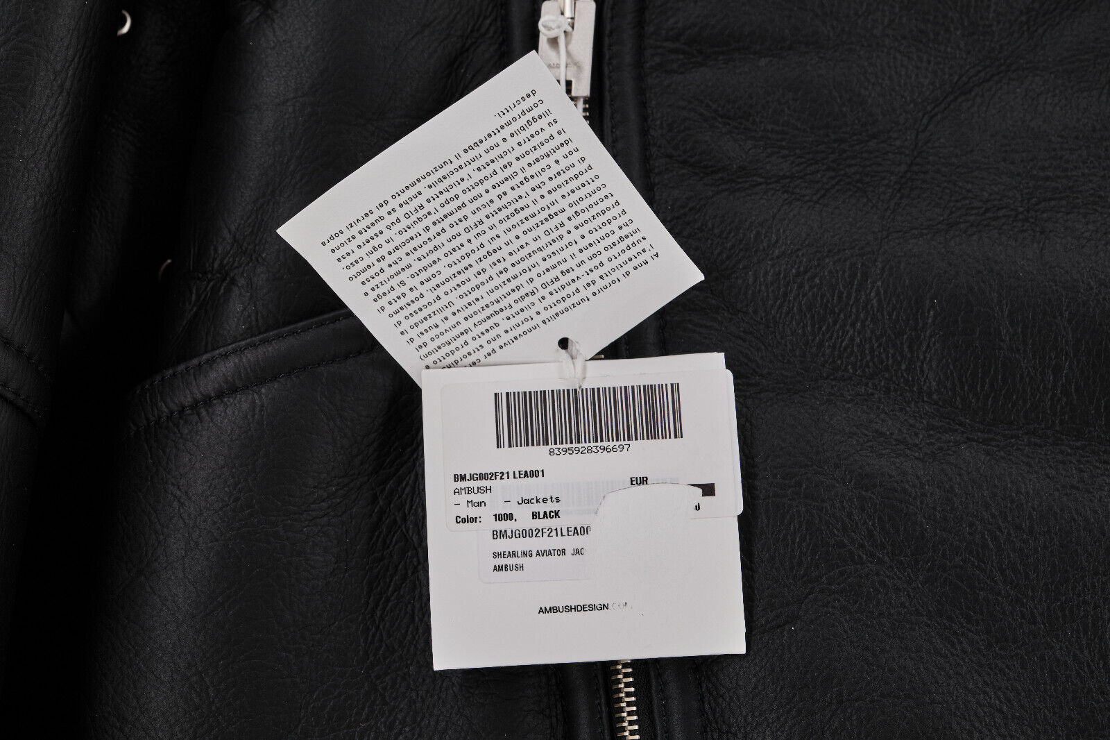 Brand New With Tags Ambush Design Shearling Aviator Jacket 50IT, 3785$ - 9