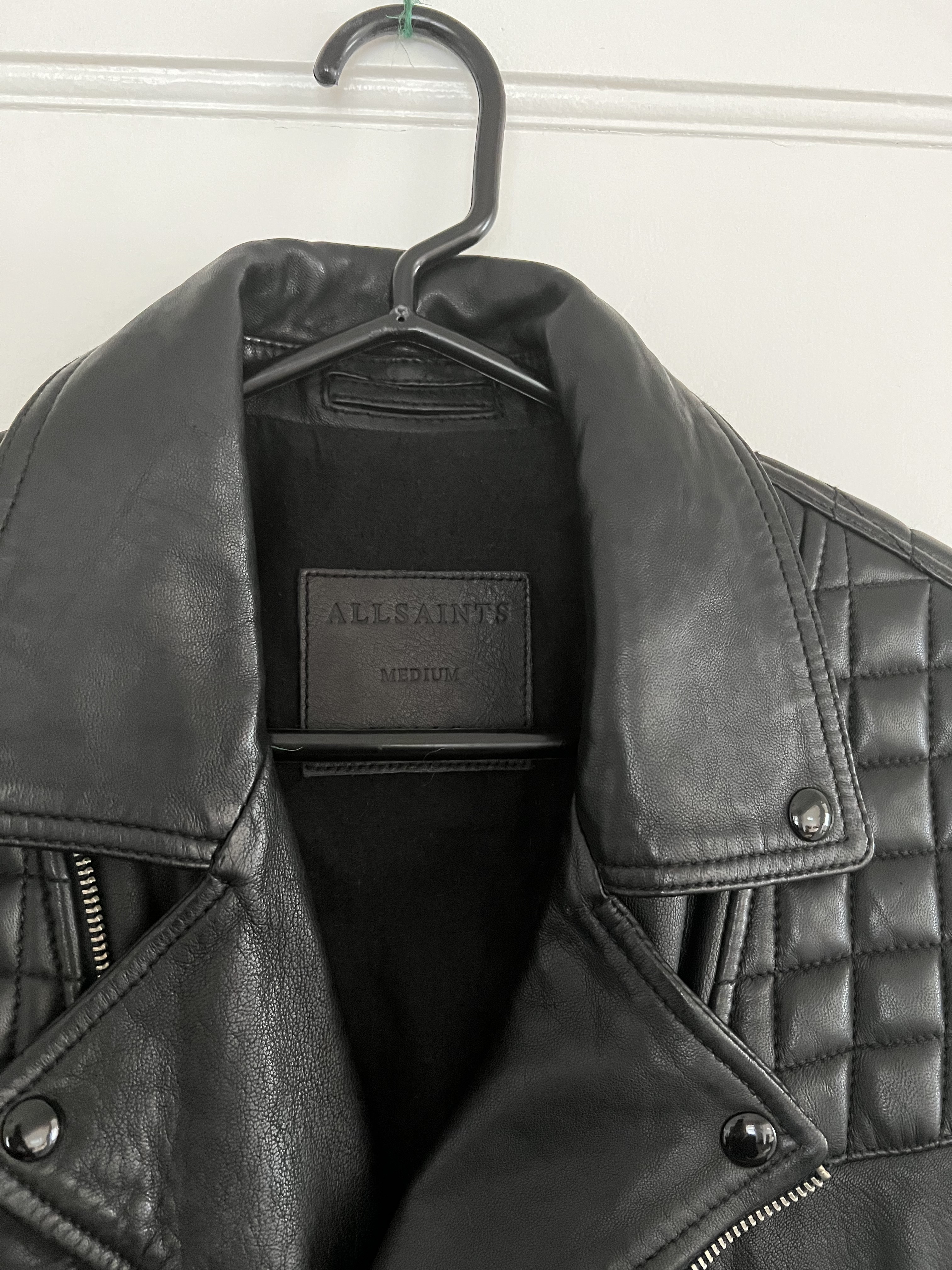 Allsaints - Allsaints Taro Leather Biker Jacket - 5