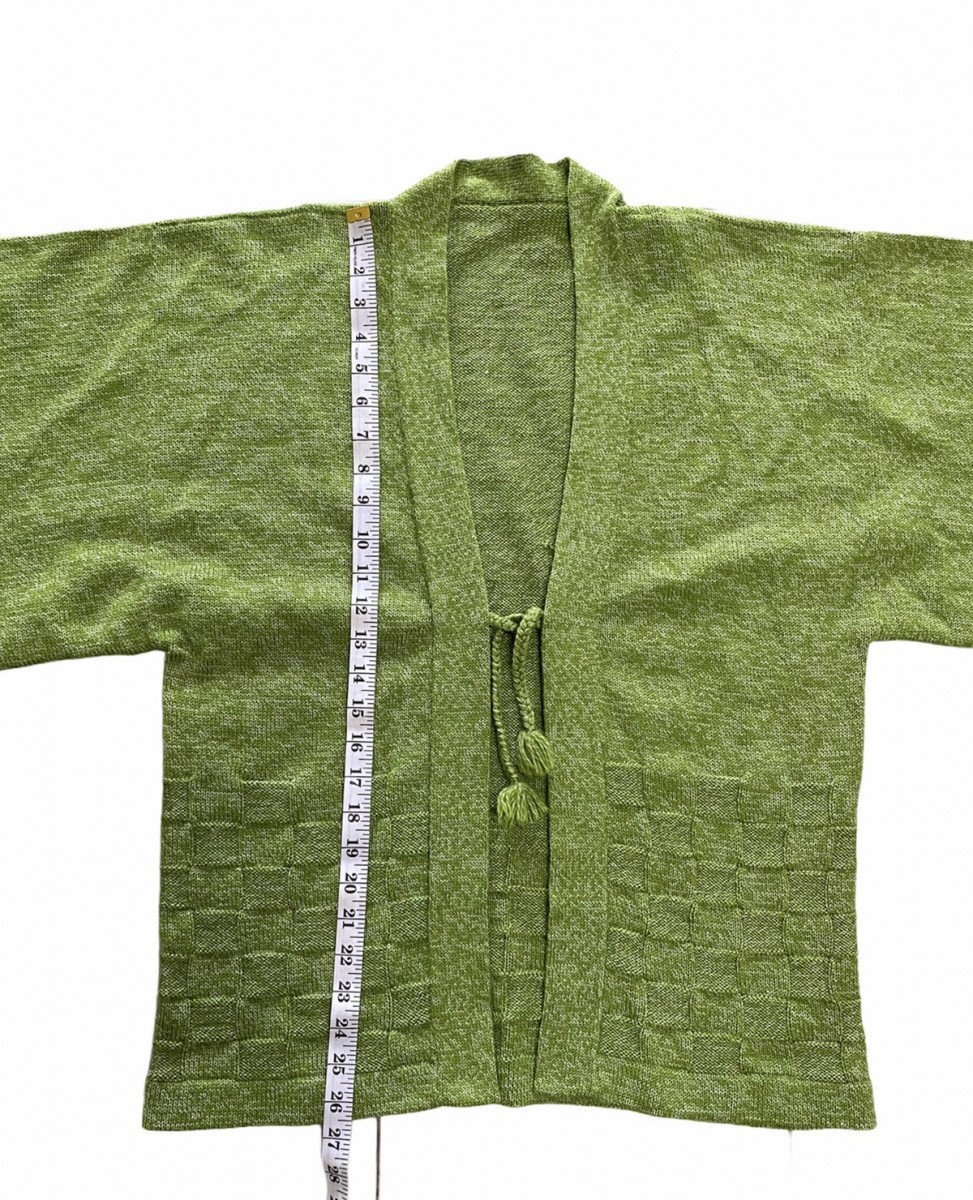 Street Fashion - Knitted Cardigan Sweater Mat Braided Style - 10