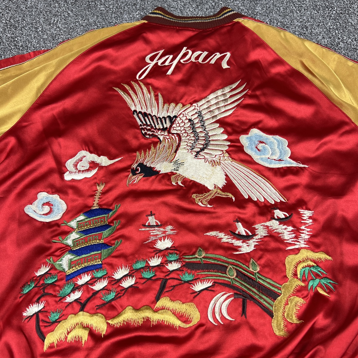 Embroidered Felt Souvenir Jacket XS/S – OMNIA