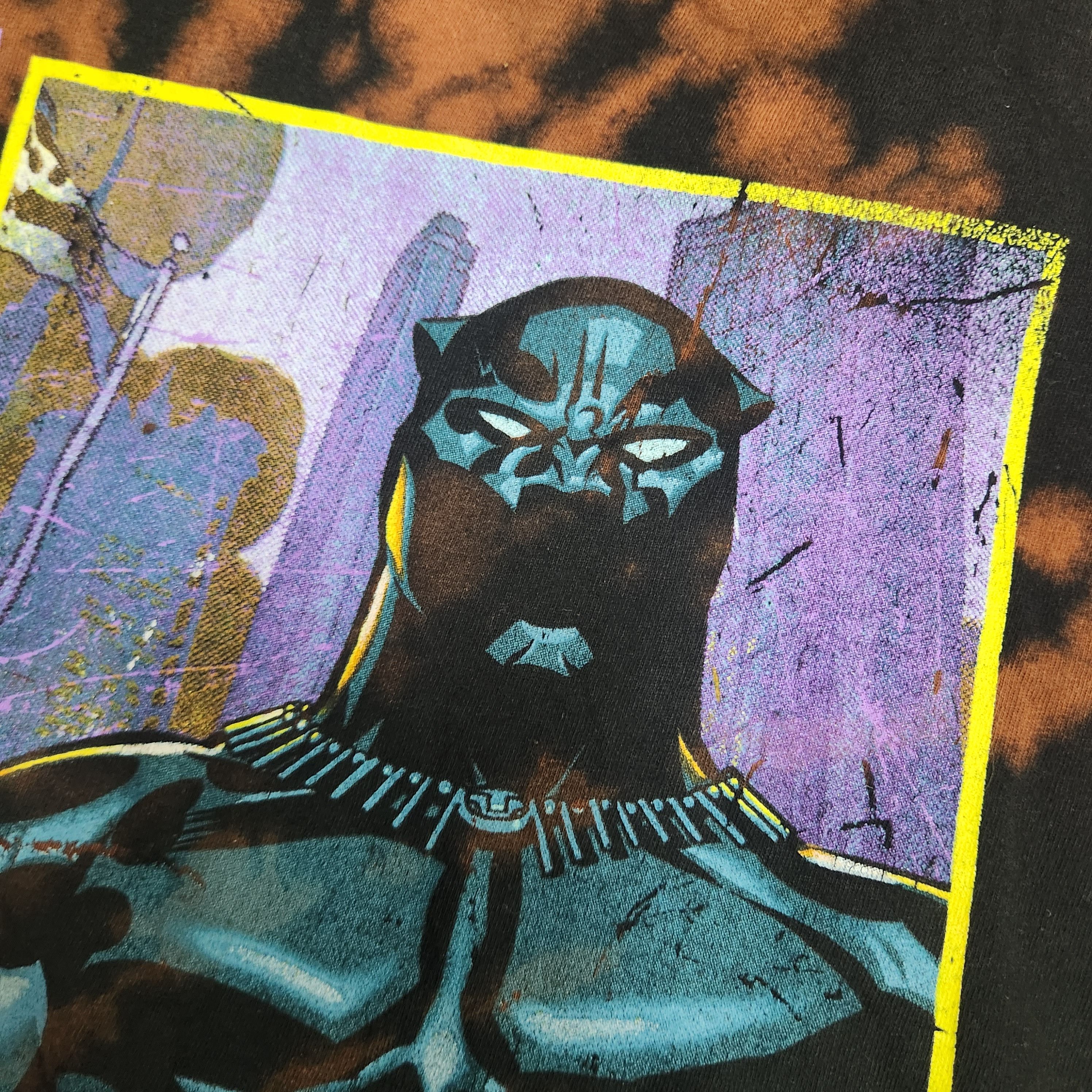 Marvel Comics - Mad Engine Black Panter Marvel Comic Tye Dye - 5