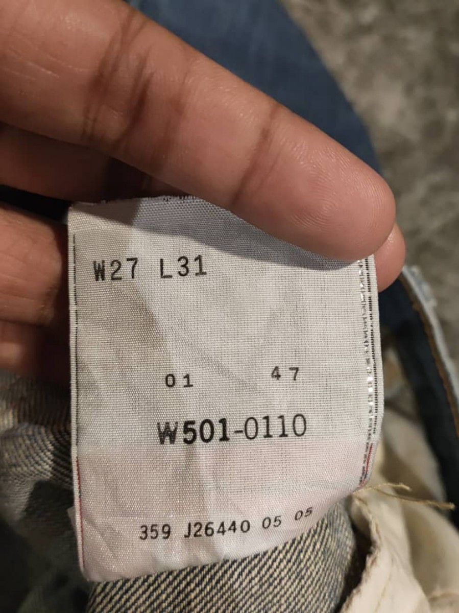 501 Selvedge Denim Jeans - 4