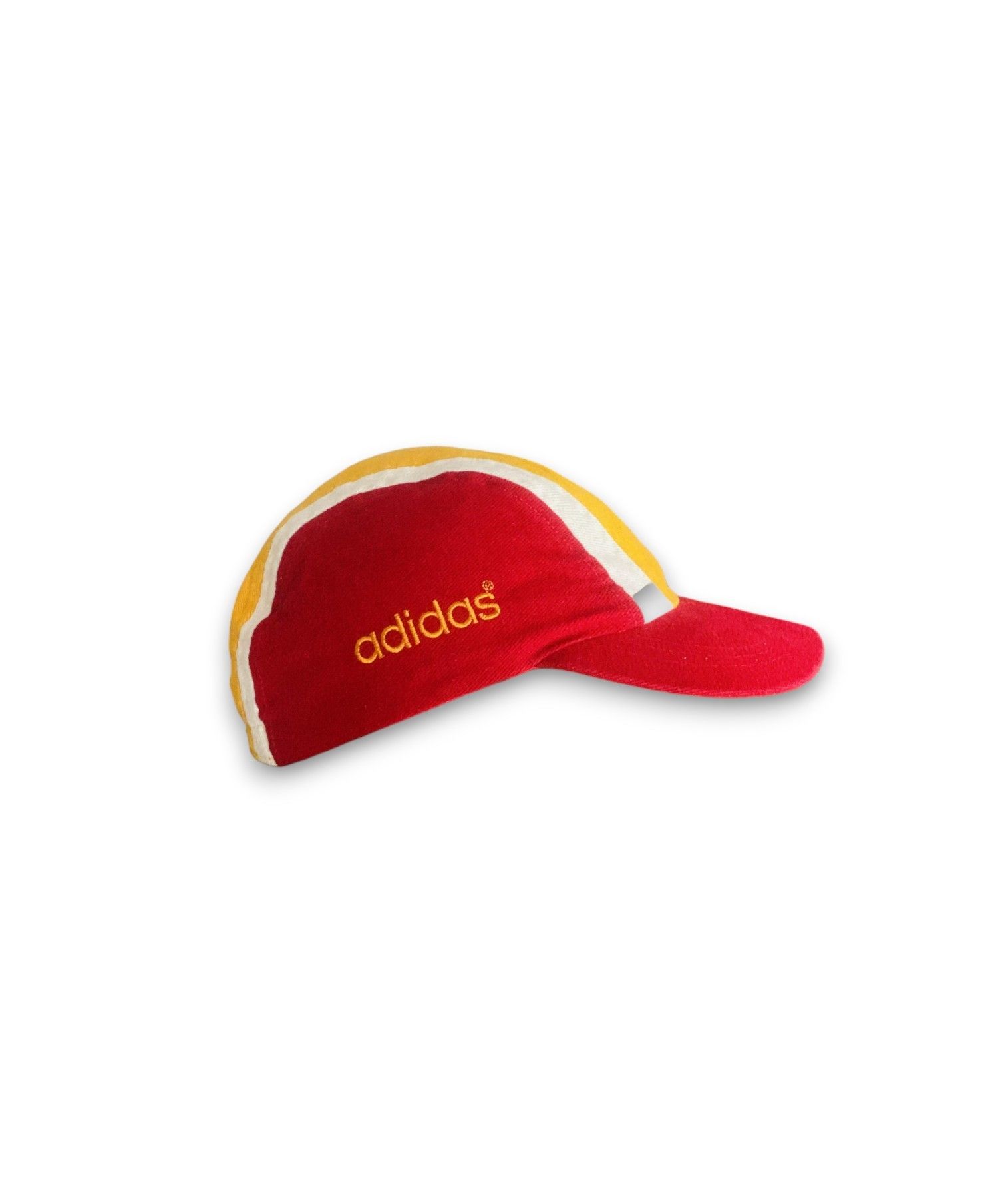 Adidas Vintage Cap Hat 3 Red Yellow - 1