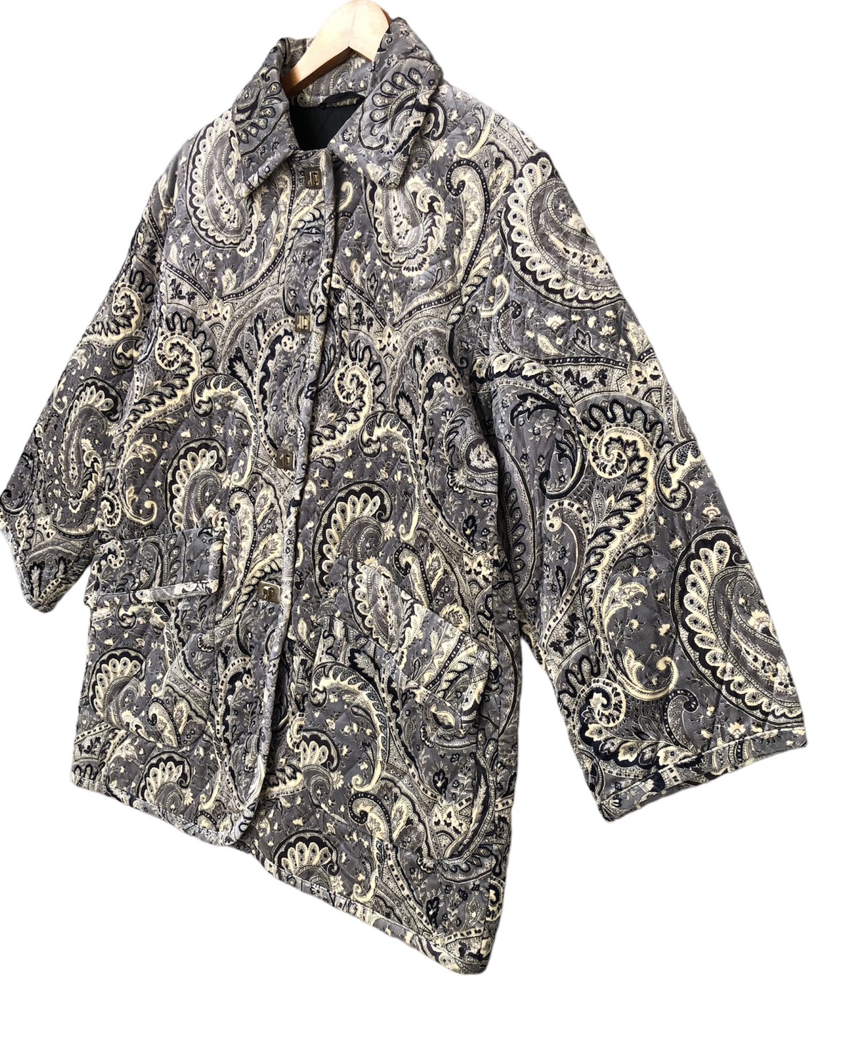 Bogner Paisleys All Over Quilted Jacket - 6