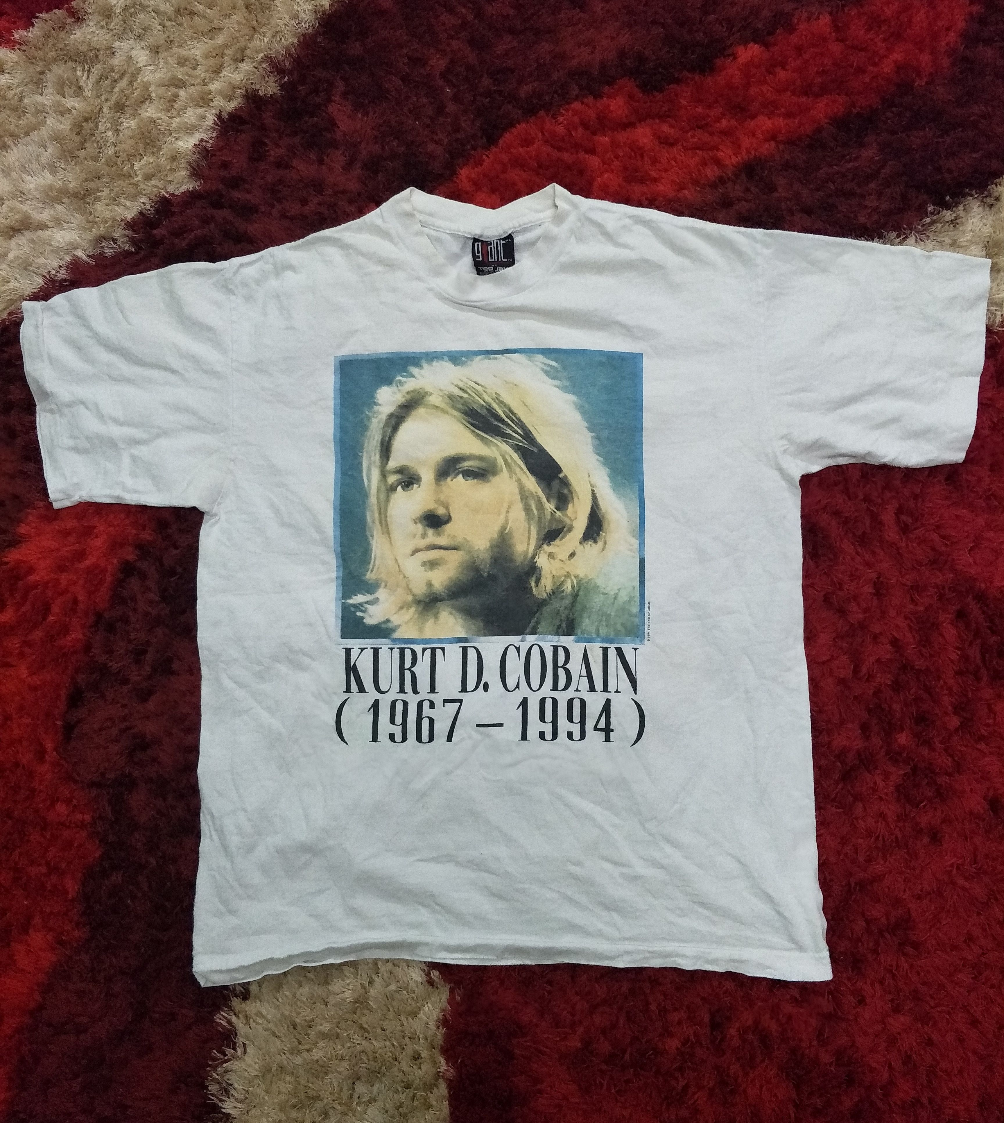 Vintage KURT COBAIN In Memory Nirvana Grunge - 1