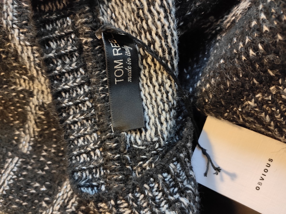 Tom Rebl - NEW Web oversized sweater.Like Rick Owens or Julius - 5