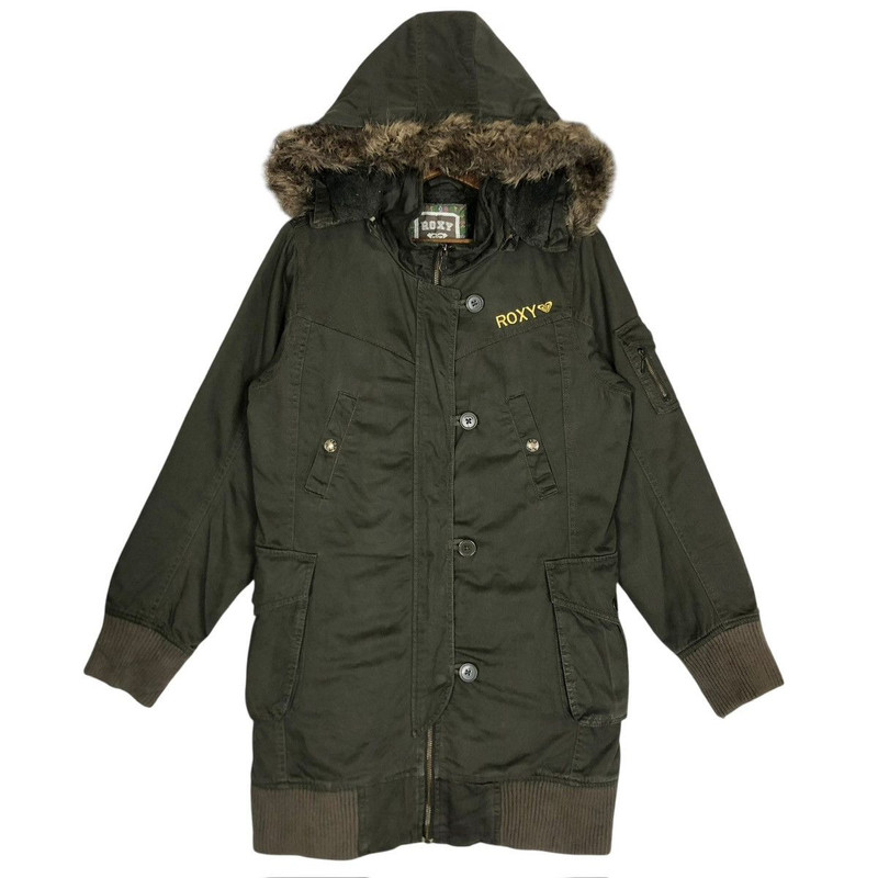 Sun Surf - Vintage Roxy Surf Parka Jacket Unisex Streetwear Hoodie - 1