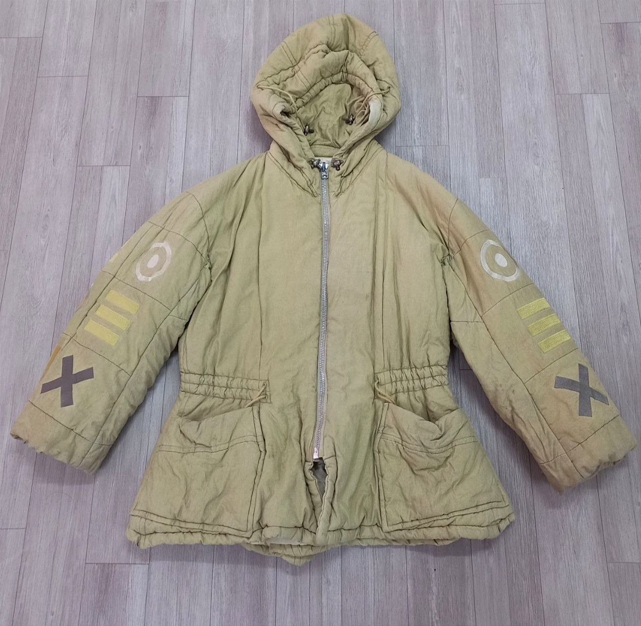 Very Rare - ISSEY MIYAKE AW1991 IRVING HIEROGLYPH Parka Jacket - 7