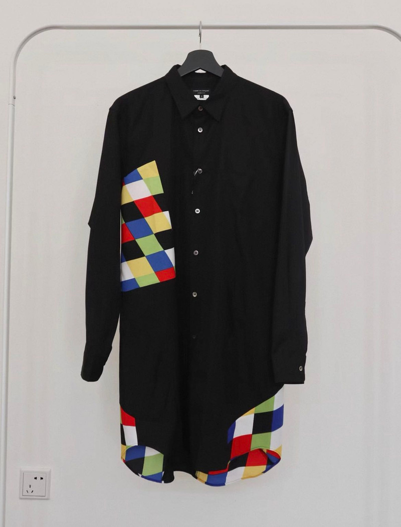 Comme des Garcons Homme Plus 23SS "Another Kind of Punk" midi shirt - 1