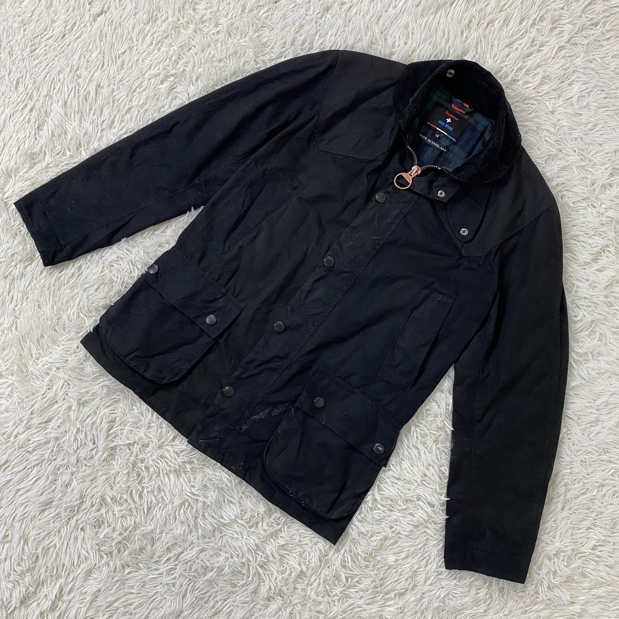 BARBOUR X JACK SPADE WAX HAUNTING JACKET - 3