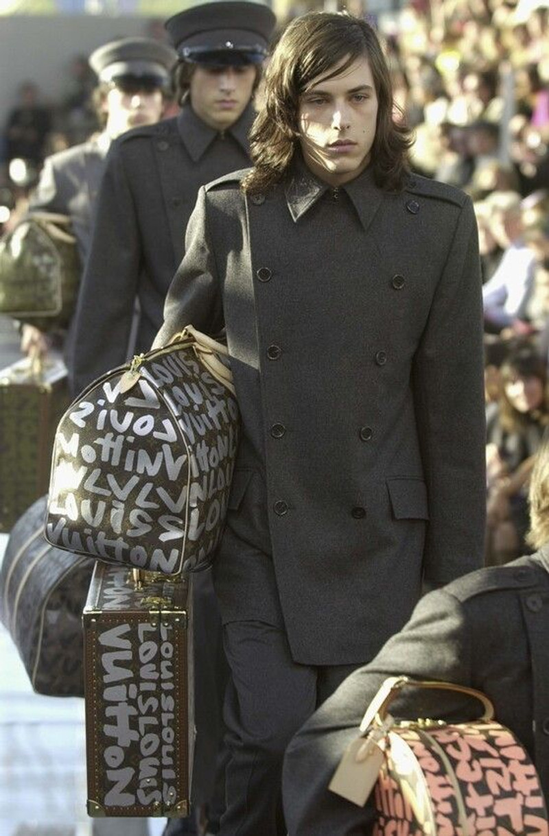Louis Vuitton × Stephen Sprouse - LV - Stephen Sprouse - MJ - S/S 01 - Graffiti Keepall 50 - 1