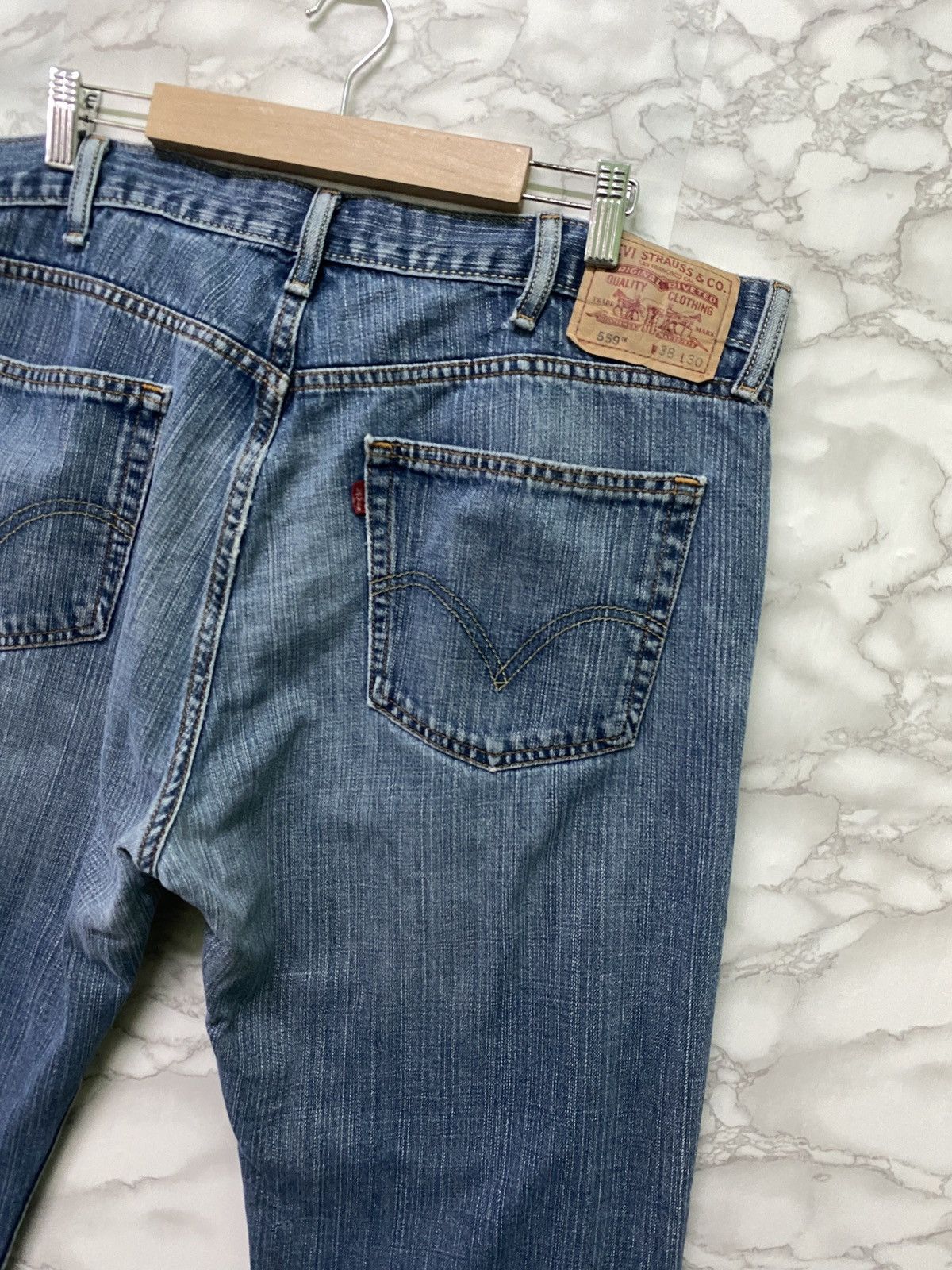 🔥steals🔥Levi's 559 Relaxed Straight Denim- L20 - 11