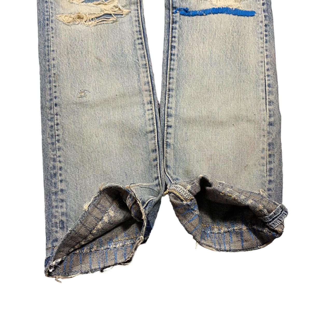 ❗️❗️❗️Rare Item Undercover 68 Blue Yarn Jeans - 6