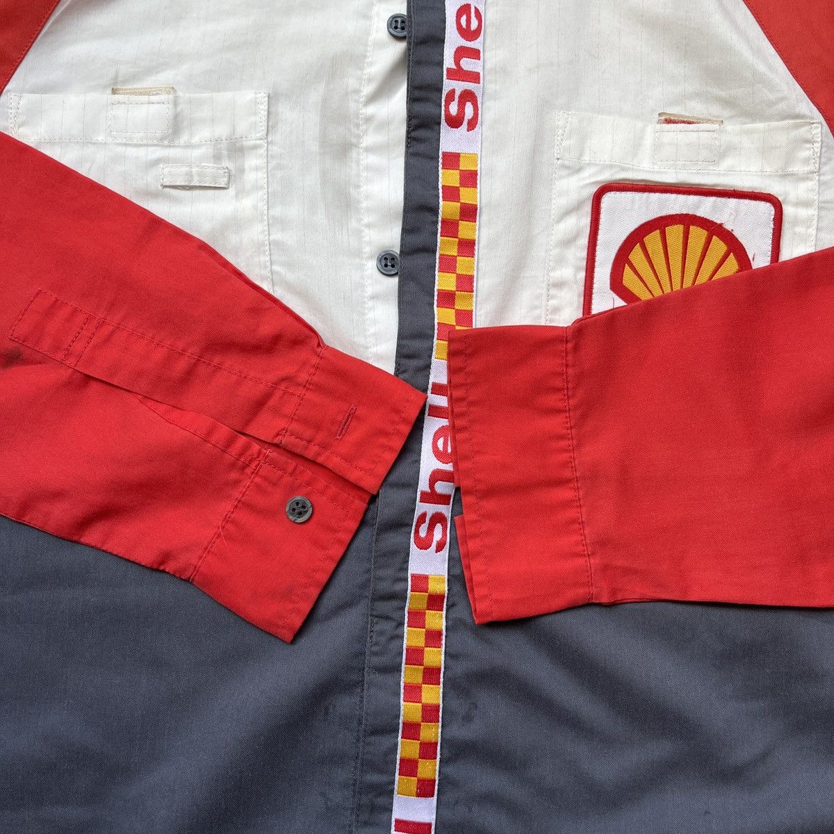 Shell Uniform Workers Vintage Japanese Outlet 1990s - 9