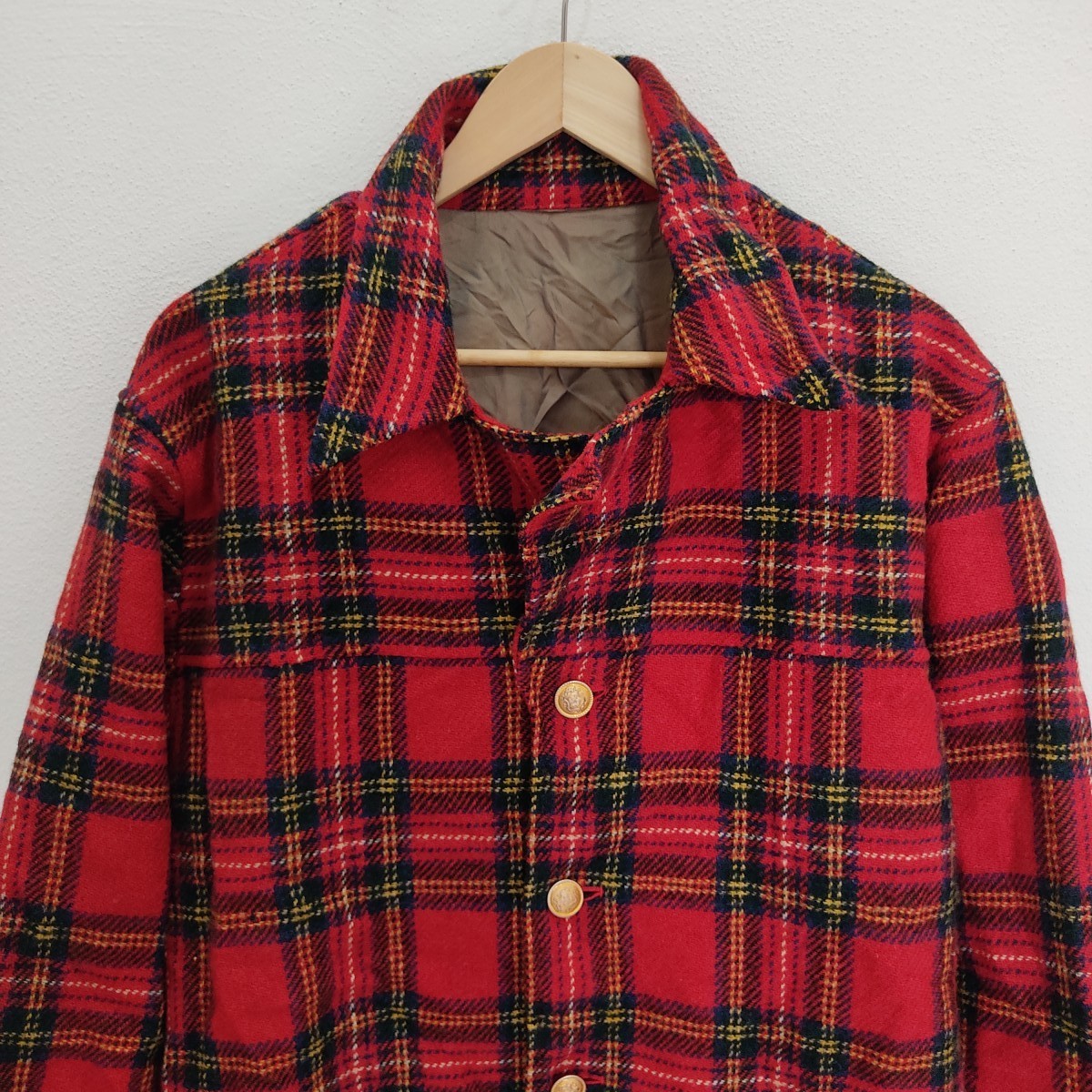 Harris Tweed - Nepenthes Harris Tweed Needles Rebuild Wool Flannel Jacket - 2