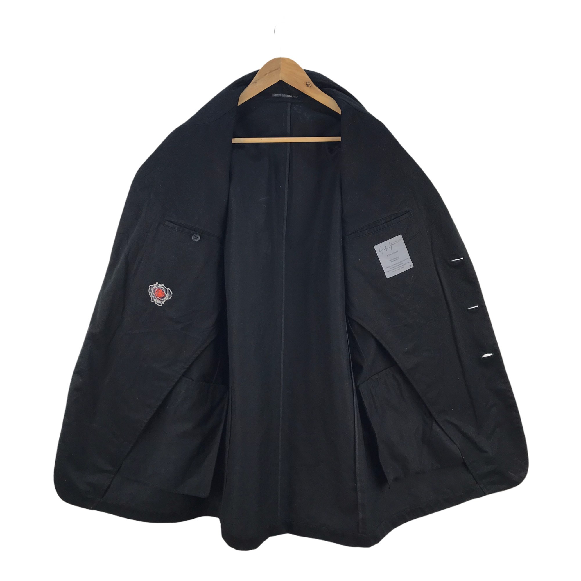 yohji yamamoto pour homme jacket - 3