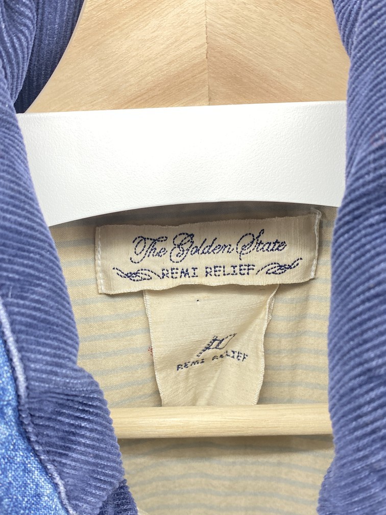Remi Relief - Denim Down Vest - 4