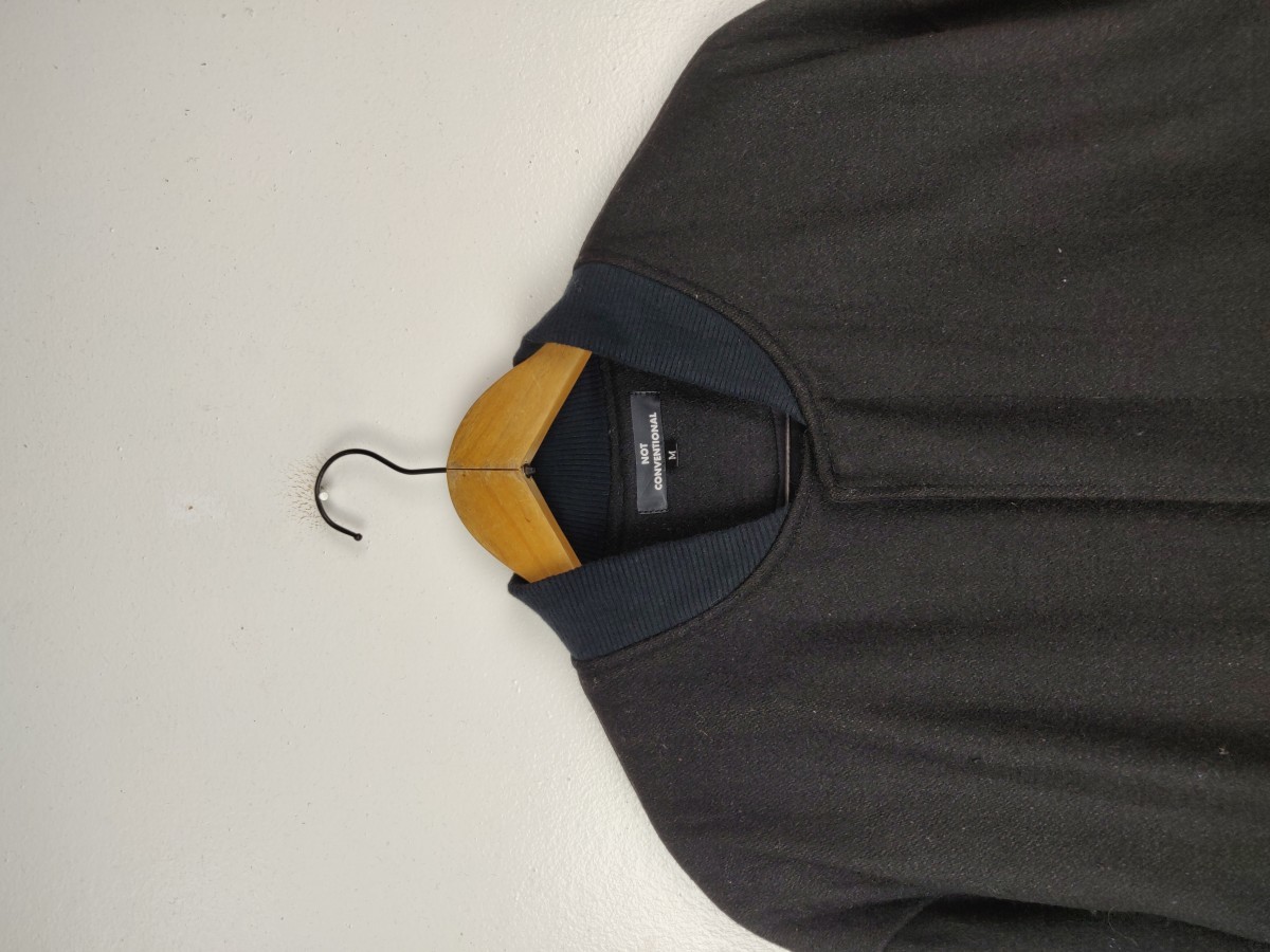 Japanese Brand - Not Conventional Japan Long Coat Heavy Jacket - 3