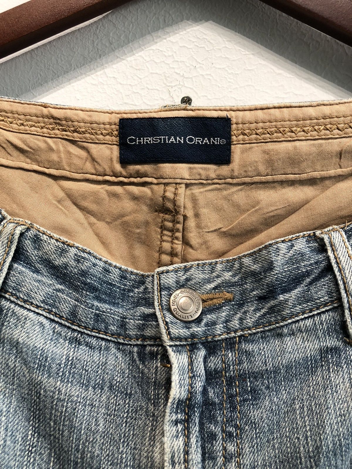 Vintage - Christian Orani Distressed Denim - 4