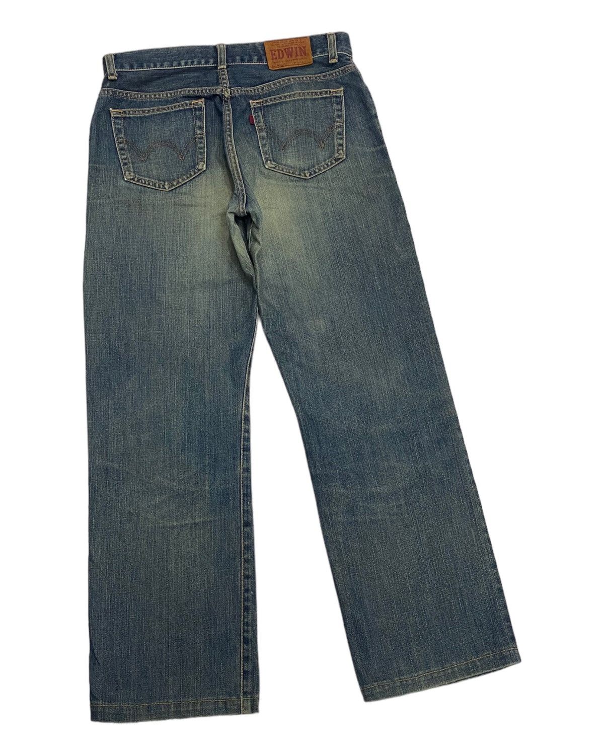 Vintage - RUSTY EDWIN BAGGY DISTRESSED DENIM JEANS - 7