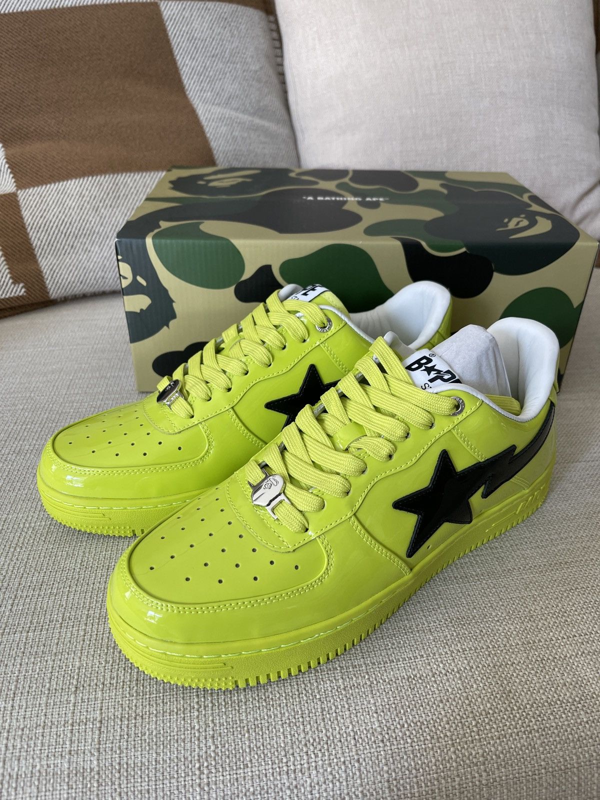 Bapes BAPE STA #2 Shining Yellow Size 9 - 4