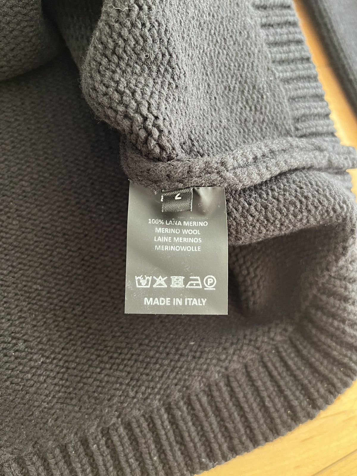 NWT - Raf Simons Merino Wool Sweater - 4