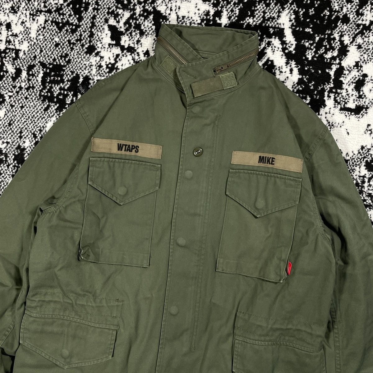 WTAPS WTAPS M-65 JACKET MILITARY COTTON TWILL 2017 | prgoodzstock |  REVERSIBLE