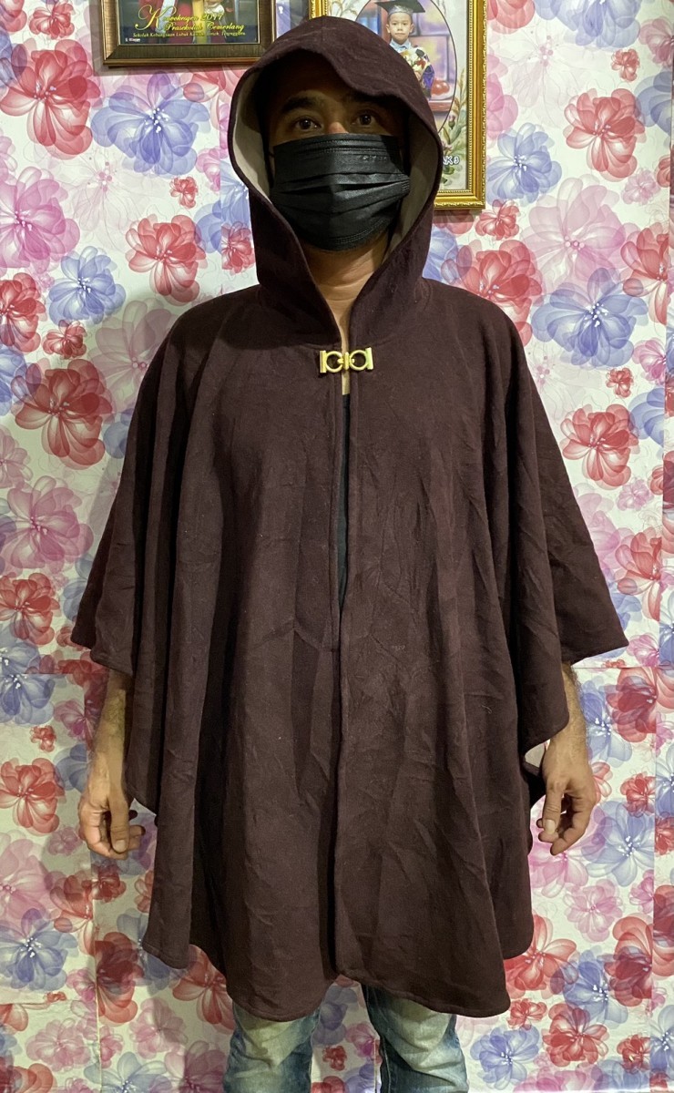 Cloak - Amical Hooded Cloak Cape Made in Japan - 1