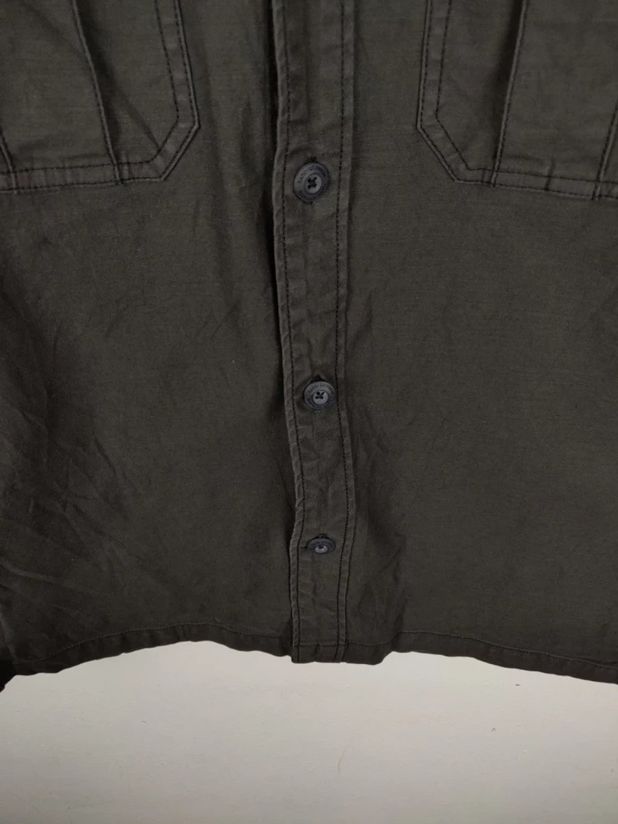 Nano Universe - Vintage Button Ups Military Style Jacket - 5
