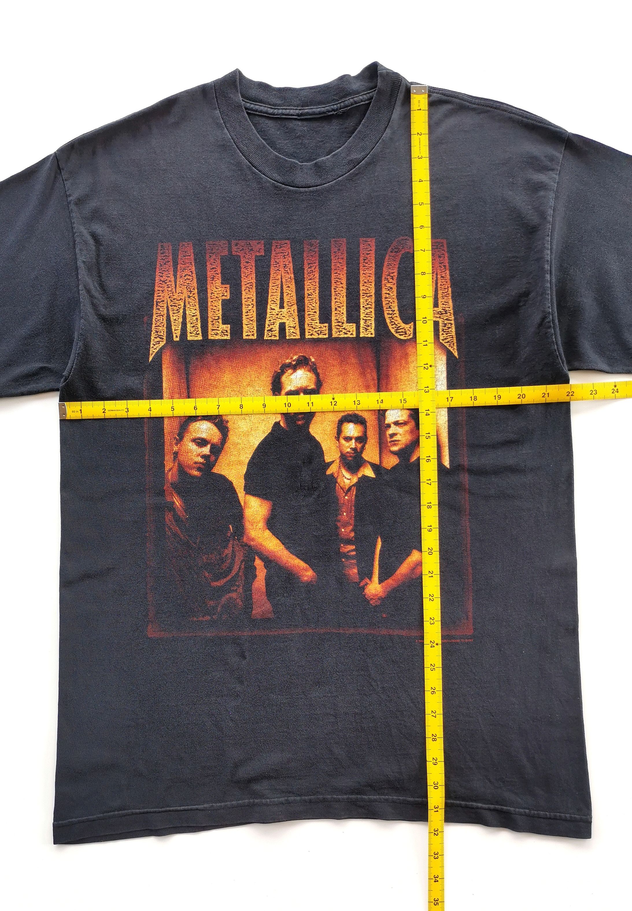 1998 Vintage Metallica Metal Band Tshirt - 10