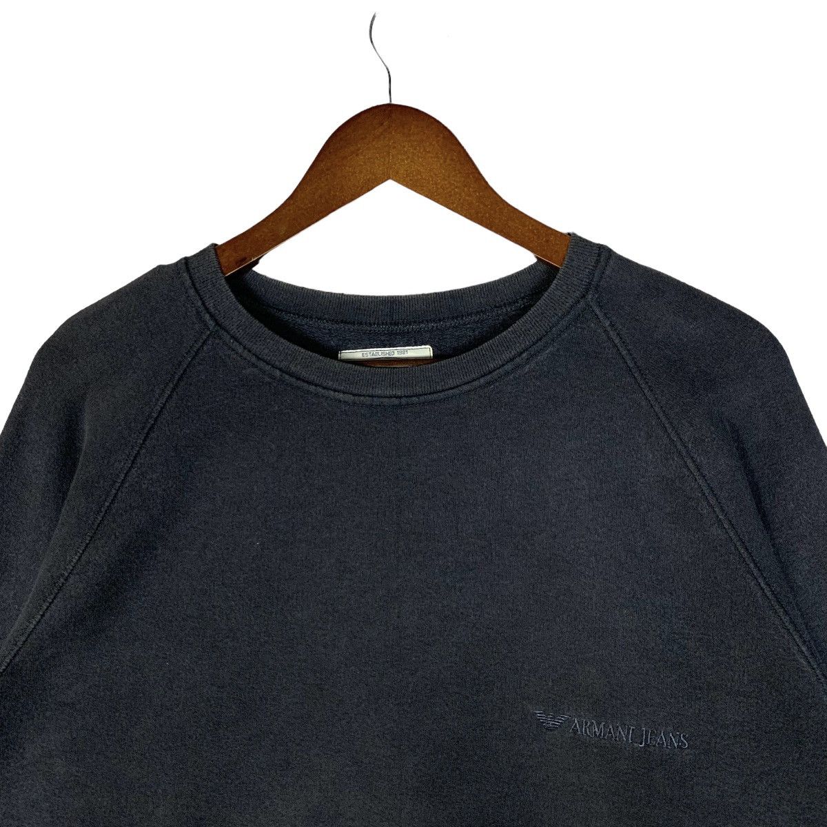 Vintage Armani Jeans Giorgio Armani Pullover Sweatshirt - 2