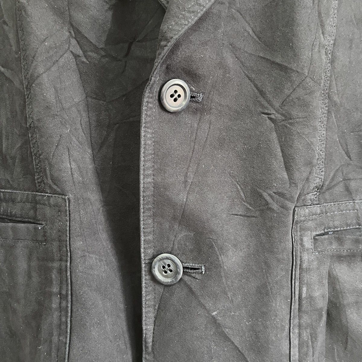 Italy Lanvin Blazer 2 Buttons Jacket Vintage - 10