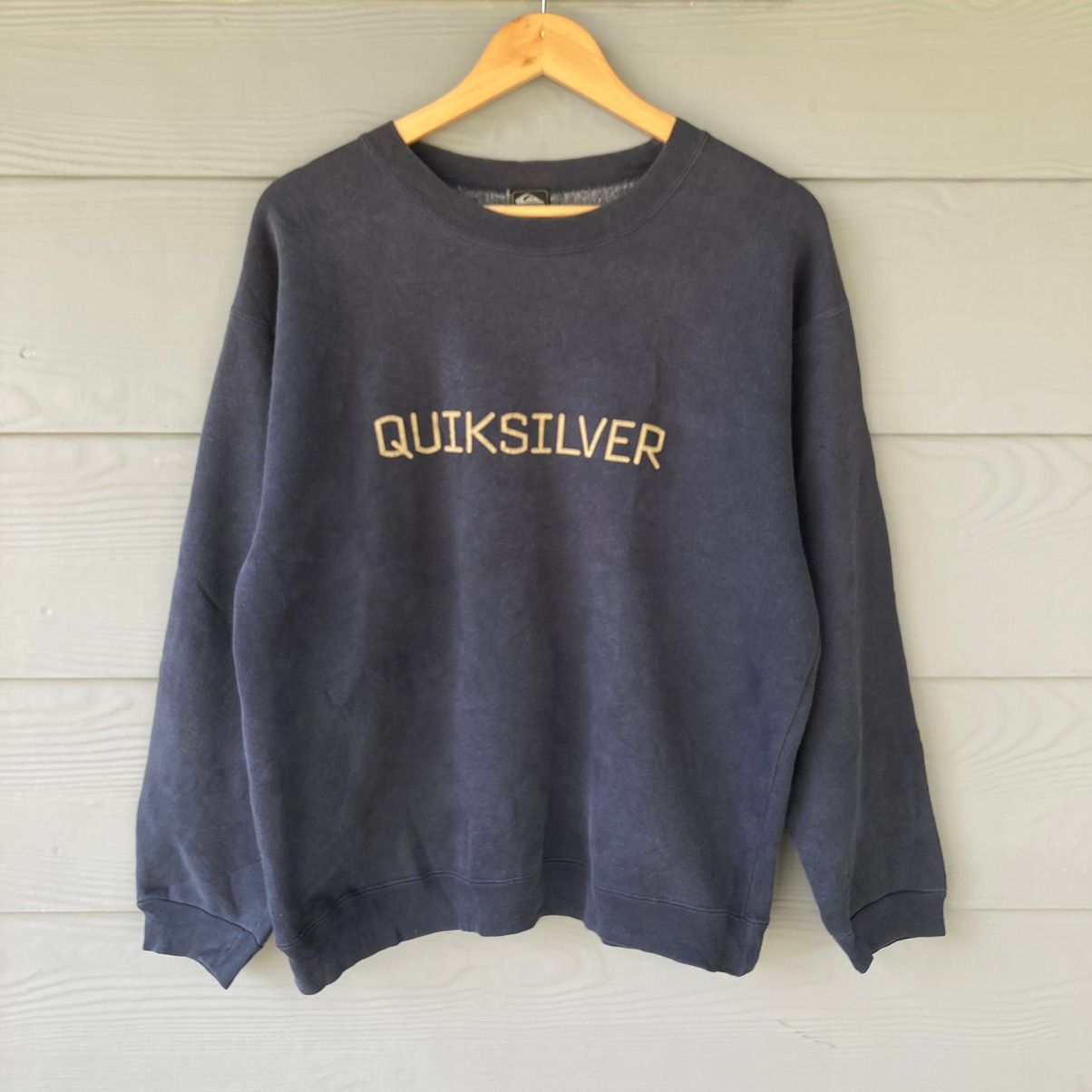 Vintage Quicksilver Big Logo Sweatshirt Made in Japan - 1