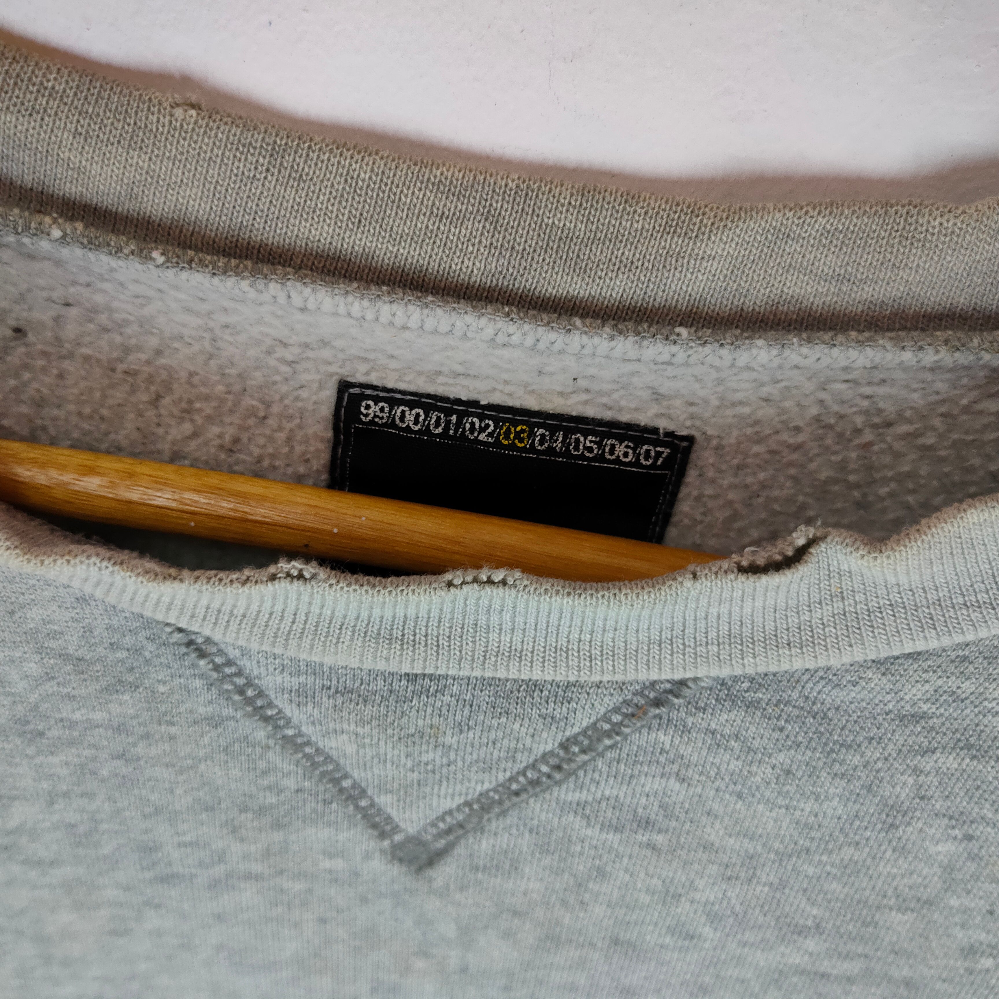 NEIGHBORHOOD Distressed Embroidery on Sleeve Sweatshirt - 3