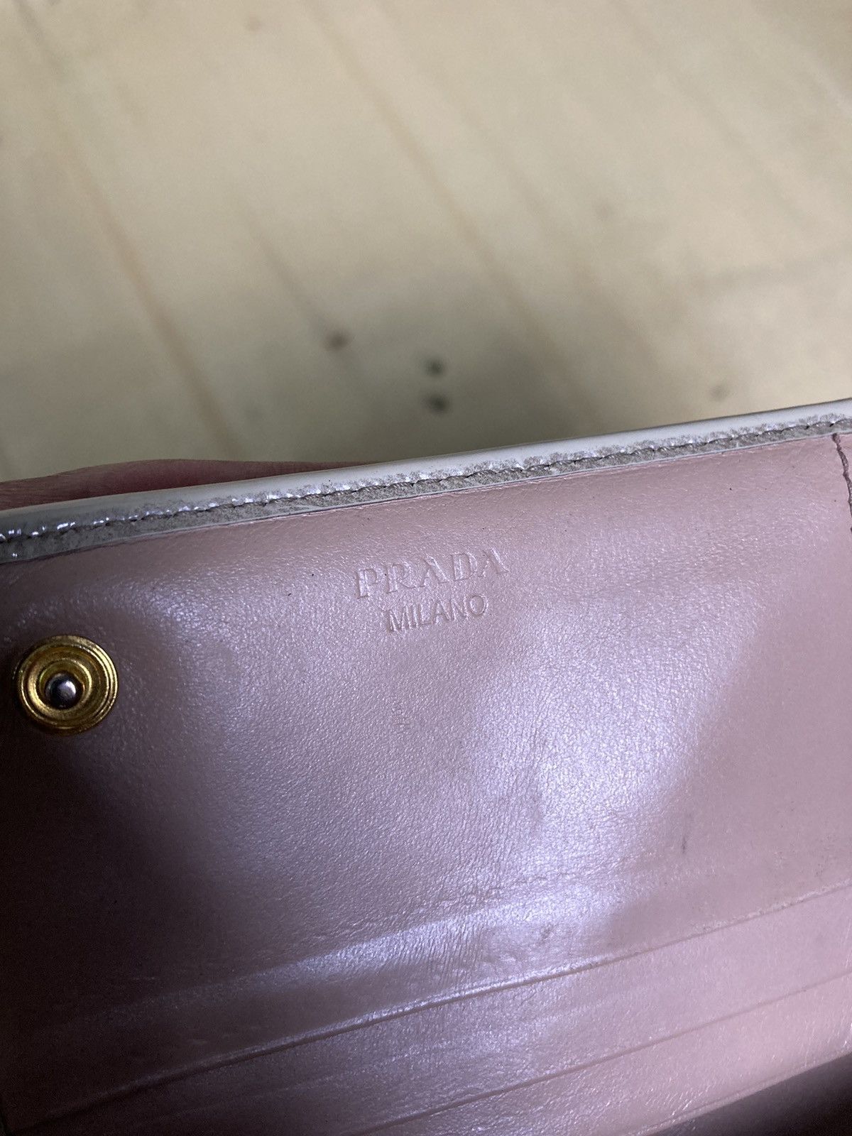 Vintage Prada Patent Leather Long Wallet - 14
