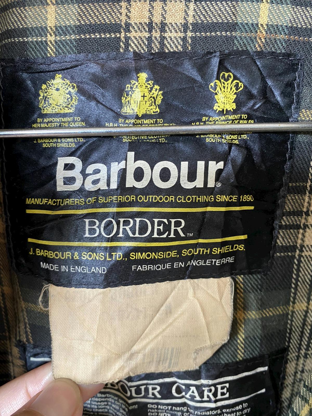 Vintage Barbour Border Classic Wax Jacket - 8