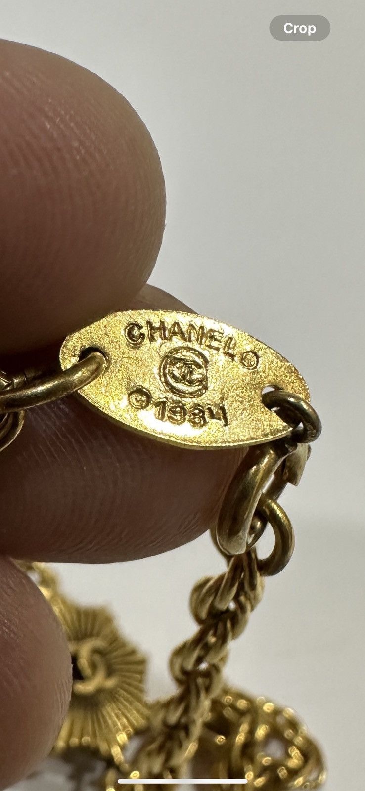CHANEL - Vintage 1984 Black Charm Chocker Necklace - 4