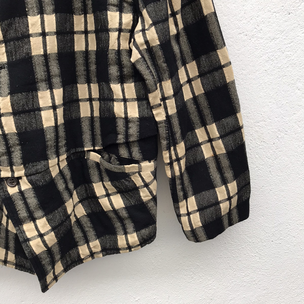 Vintage - Made In Japan Issey Miyake Men Tartan Wool Jackets - 6