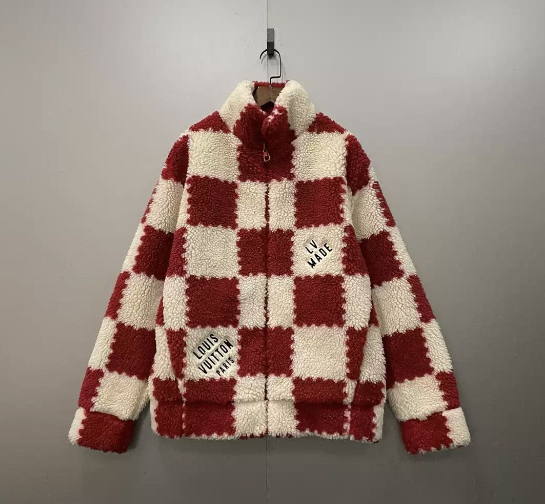 Louis Vuitton checkerboard coat - 1