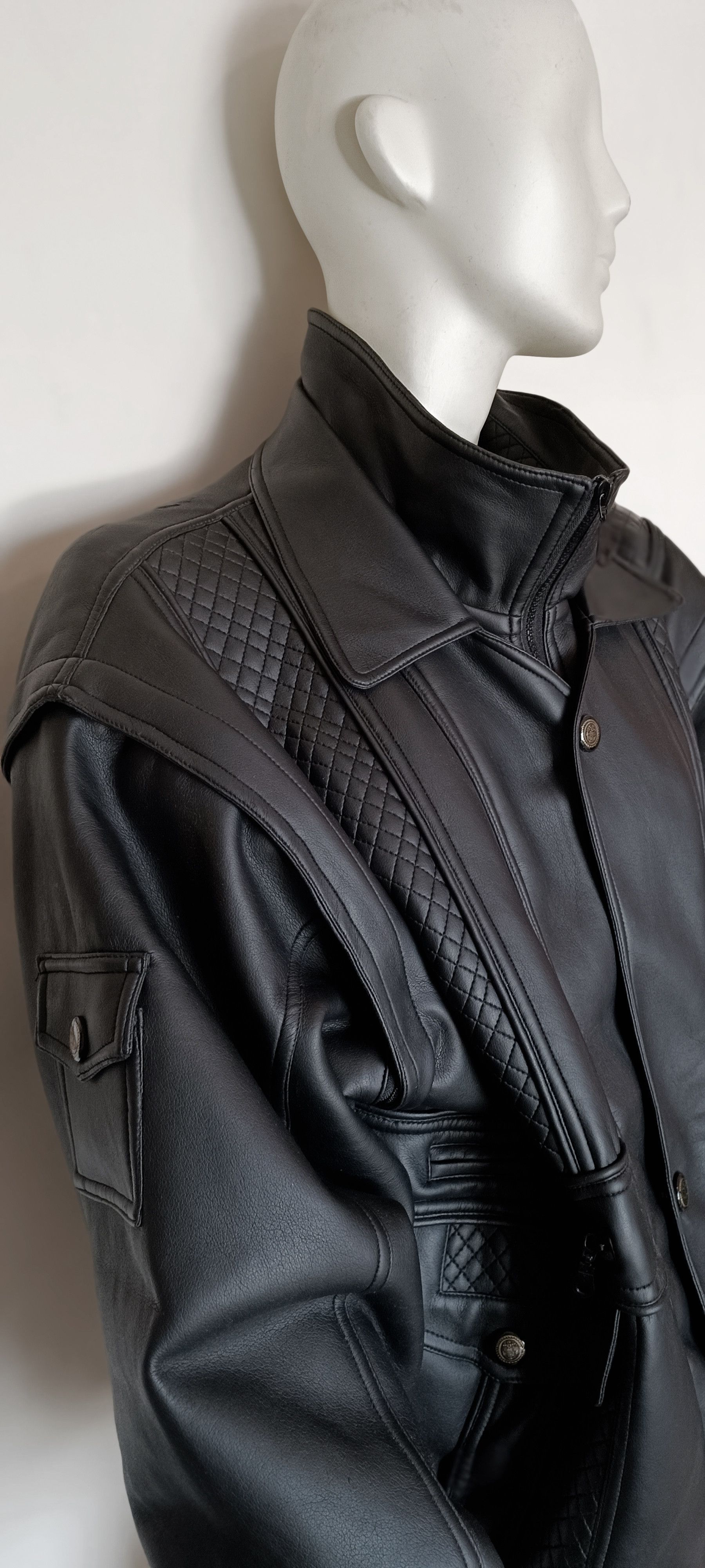 Italian Designers - Italy Style Unisex Jacket with zippable sleeves - 9