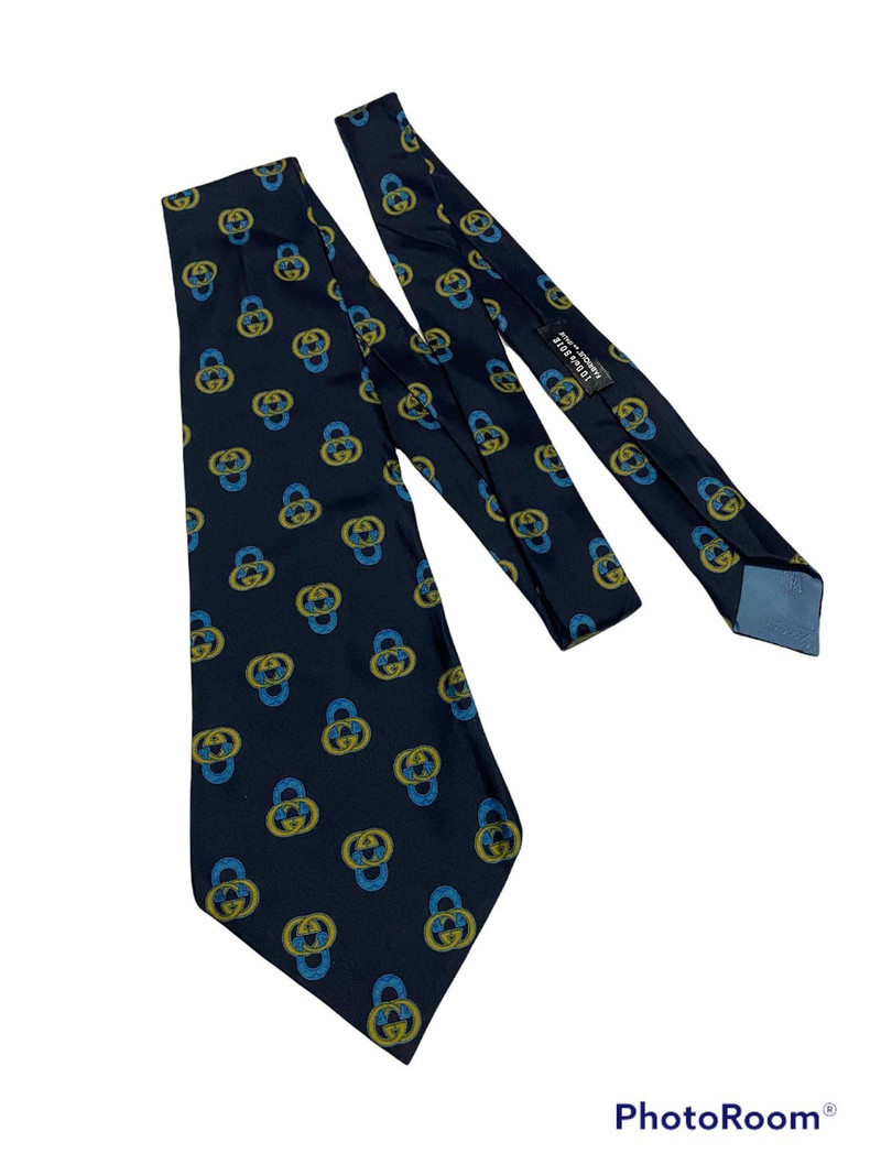 Steals‼️Vintage Gucci Fullprint Necktie - 1