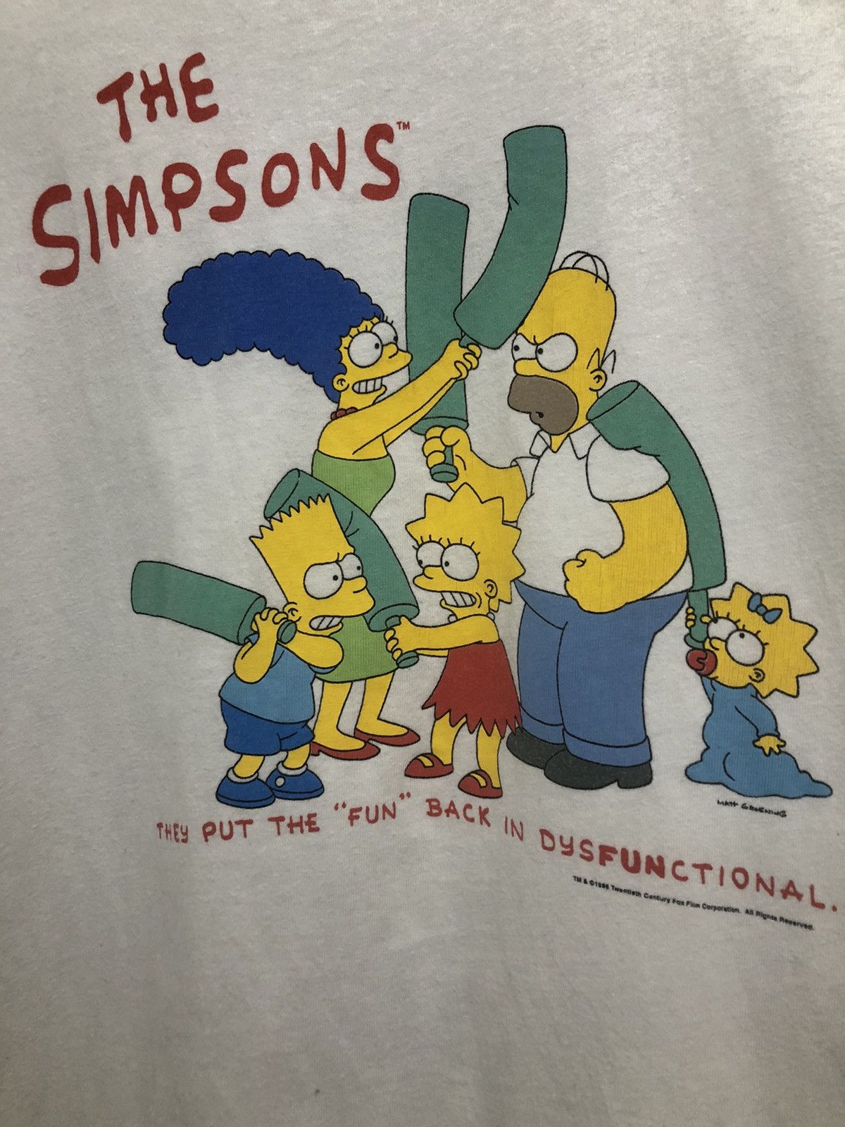 Vintage 1996 Bart Simpson by Matt Groening Tshirt - 5