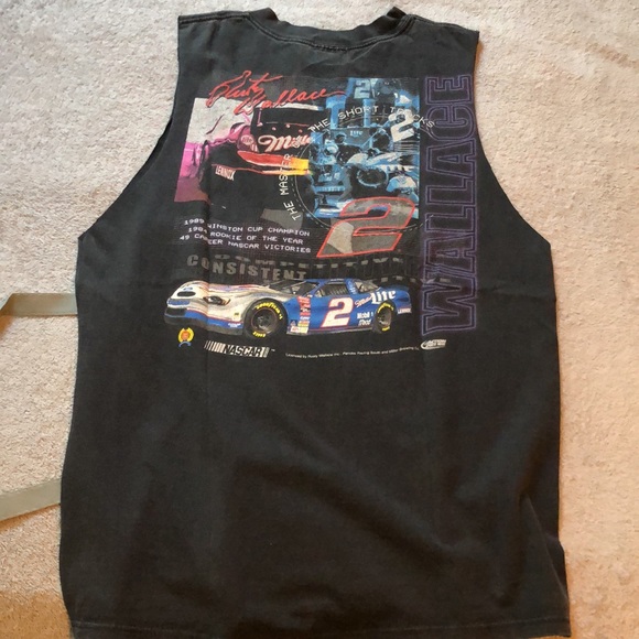 LF Nascar Vintage Rhinestone Palm Tree Tank - 8