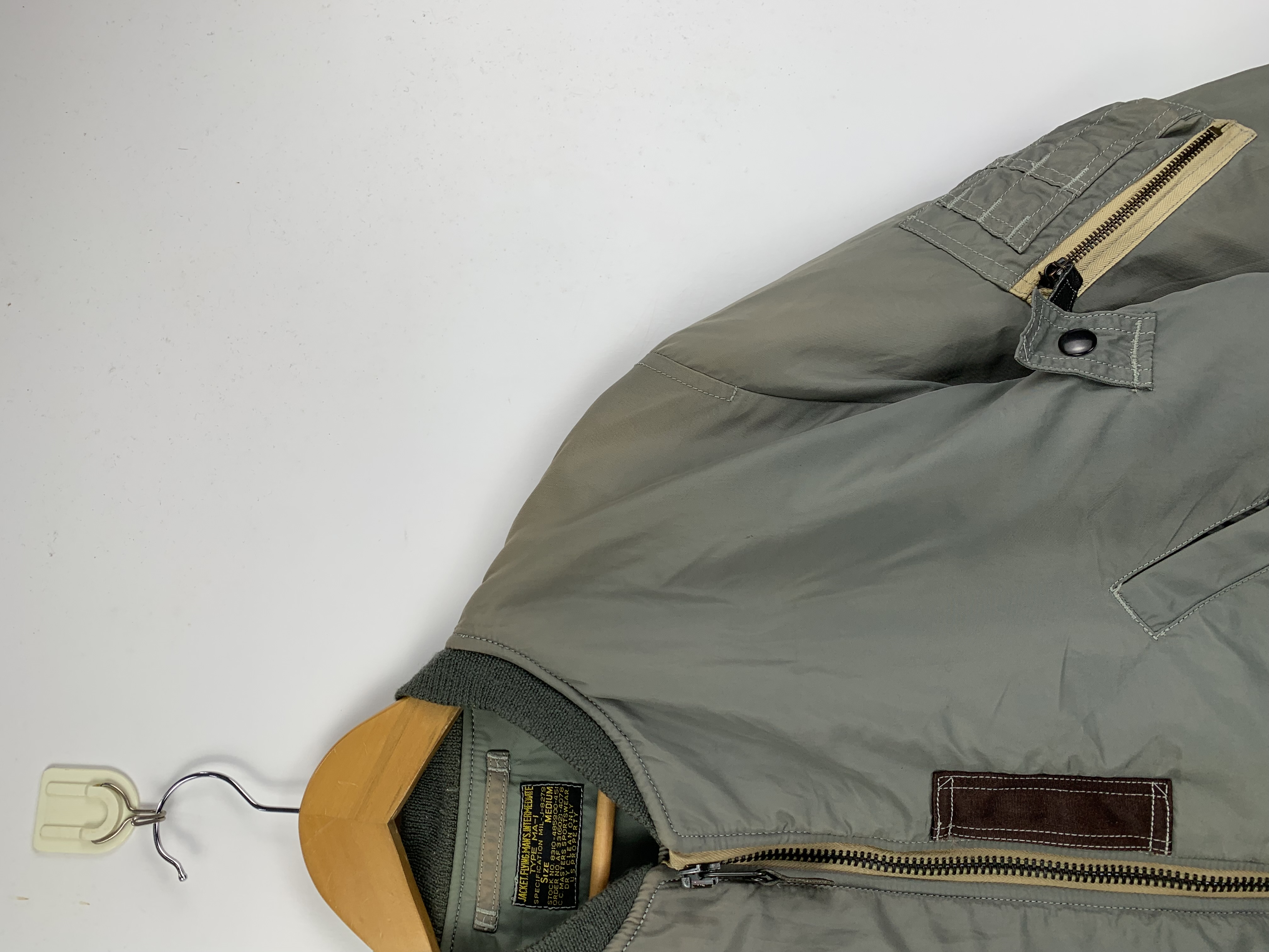 Vintage - U.S.AIR FORCE MA-1 FLIGHT JACKET MIL-J-8279