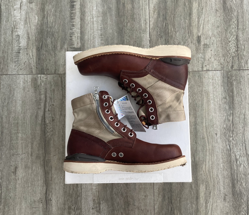 Visvim 7 hole '73 folk beige/brown | nate-hospital.com